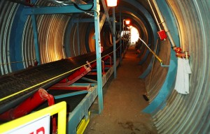 Belt Conveyor in Tunnel