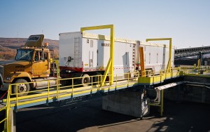 Above-Grade Drive-Through Dumper