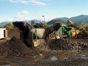 Water Bath Rock Separator